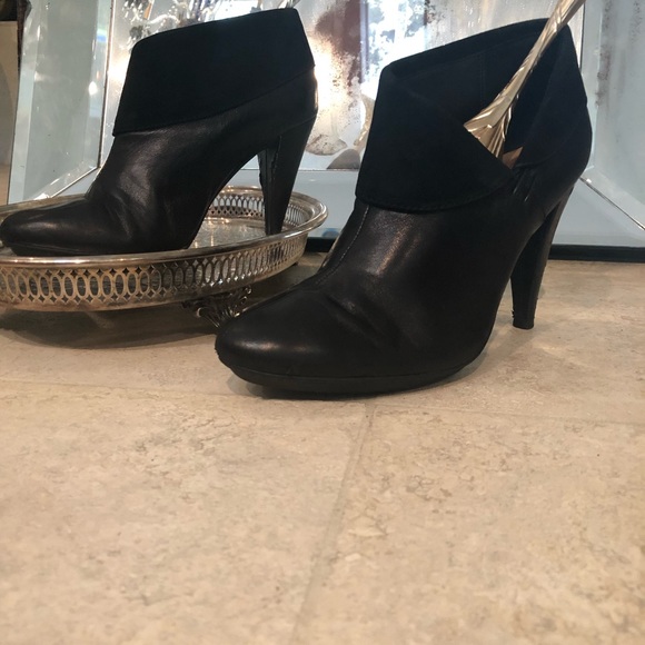 Coach “Annika” Asymmetric Ankle Boots - Picture 2 of 8
